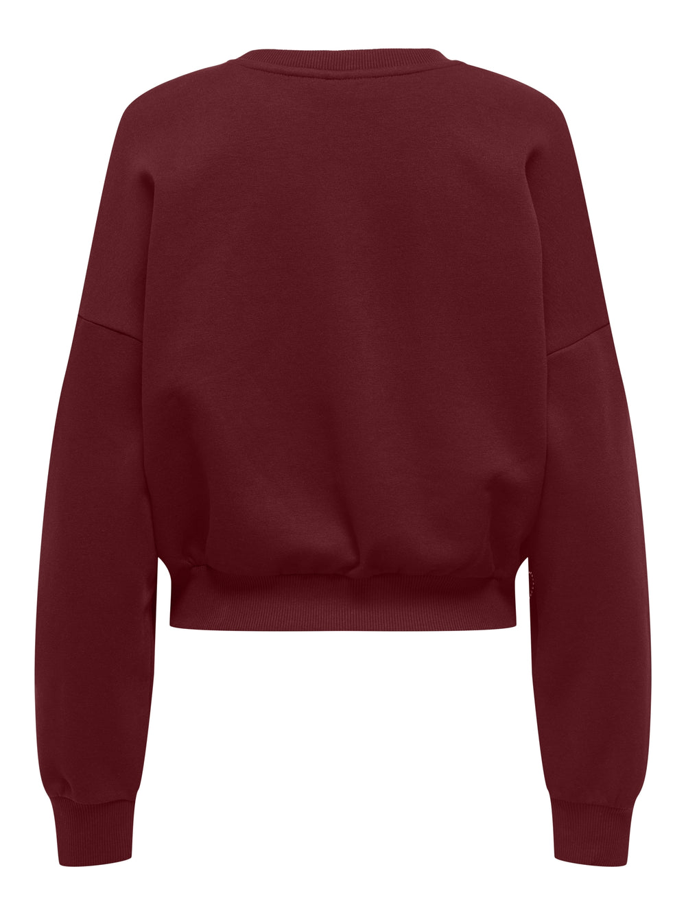 ONLBERIT L/S O-NECK SWT, Cabernet/Heart silver rhinestone 182651002 Bild 2