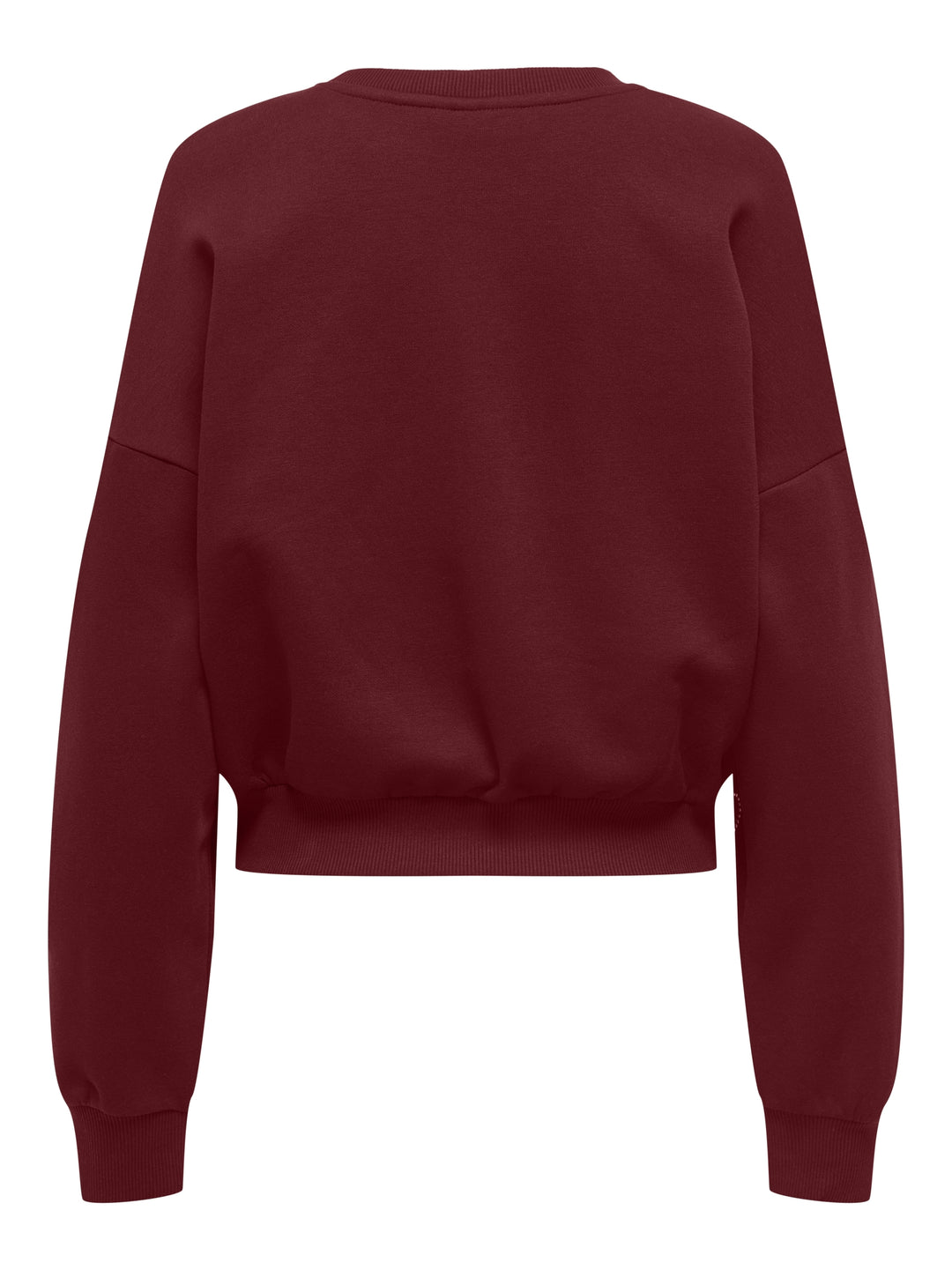 ONLBERIT L/S O-NECK SWT, Cabernet/Heart silver rhinestone 182651002 Bild 2