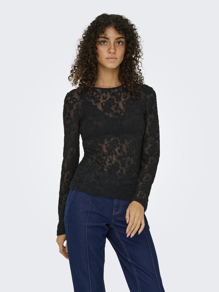 ONLBLAISE L/S TOP JRS, Black 177911 Bild 3