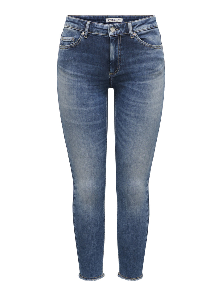 ONLBLUSH MID SK ANK RW DNM DOT622 N, Dark Blue Denim 177938 Bild 1