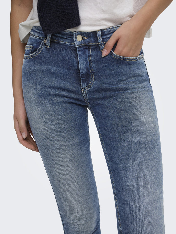 ONLBLUSH MID SK ANK RW DNM DOT622 N, Dark Blue Denim 177938 Bild 7