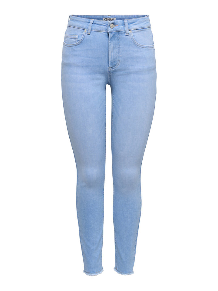 ONLBLUSH MID SK ANK RW DNM REA130 N, Light Blue Denim 177934 Bild 1