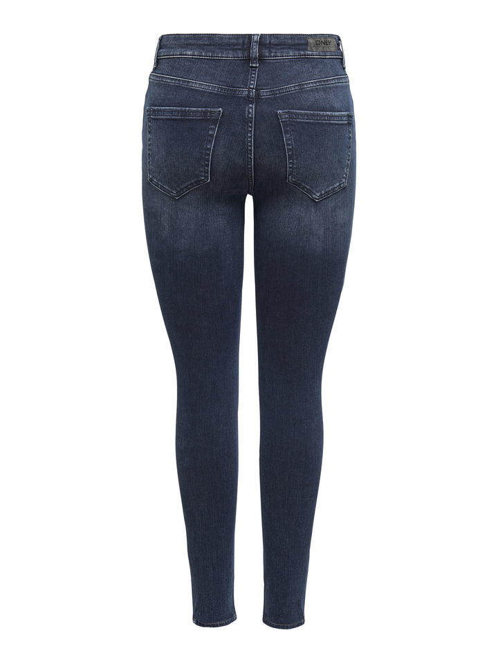 ONLBLUSH MID SKINNY DNM REA409 NOOS, Blue Black Denim 263995 Bild 2