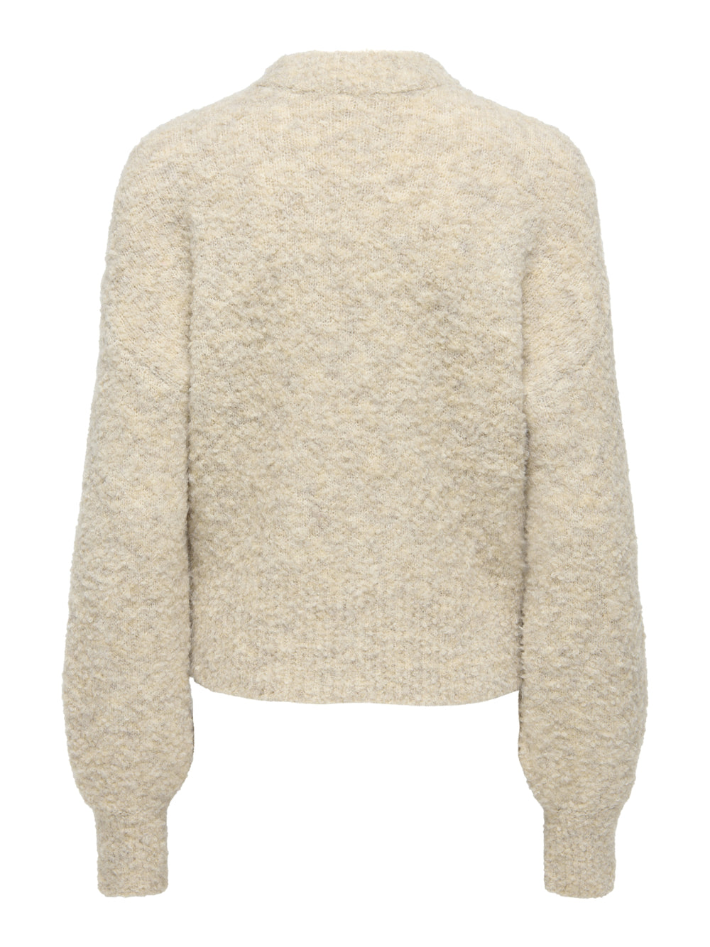 ONLBOUBLE LS O-NECK ZIP CARDIGAN KN, Peyote/Mel/Silver Zip 209493003 Bild 2