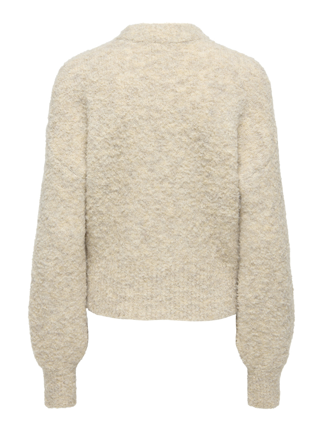 ONLBOUBLE LS O-NECK ZIP CARDIGAN KN, Peyote/Mel/Silver Zip 209493003 Bild 2
