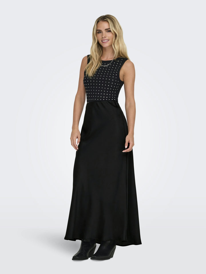 ONLCHIGO ANKEL SATIN SKIRT NOOS WVN, Black 177911 Bild 5