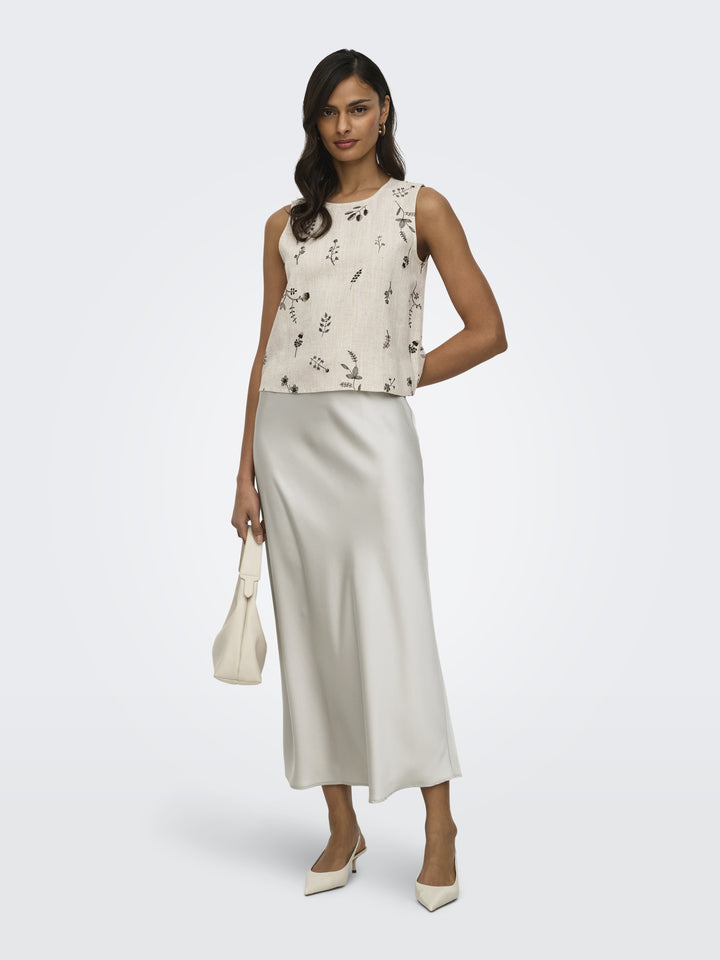 ONLCHIGO ANKEL SATIN SKIRT NOOS WVN, Dove 198727 Bild 6