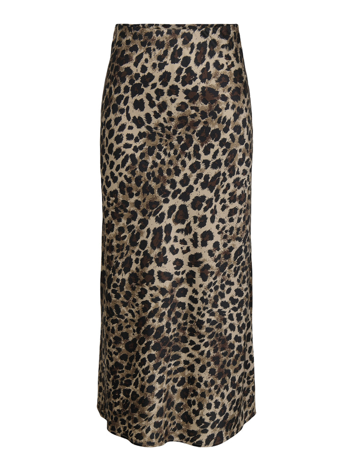 ONLCHIGO ANKEL SATIN SKIRT NOOS WVN, Light Taupe/LEO ENERGY 279181001 Bild 1