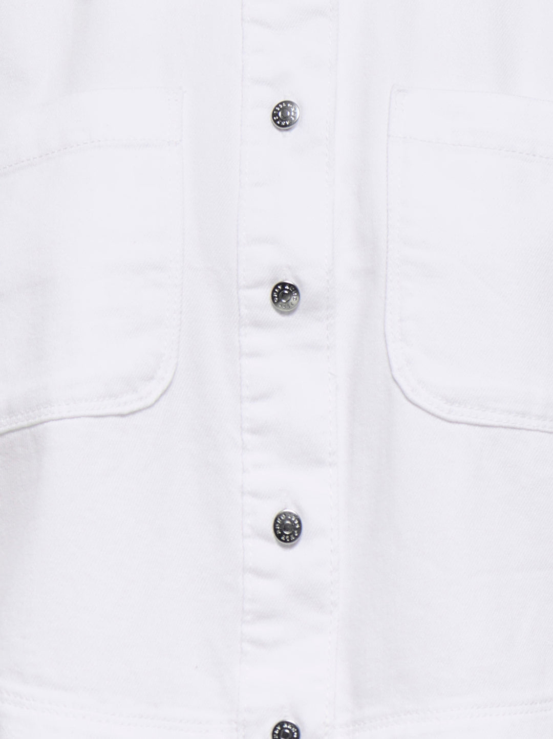 ONLCLEO LIFE SS CROP DNM SHIRT PIM, White Denim 179707 Bild 3