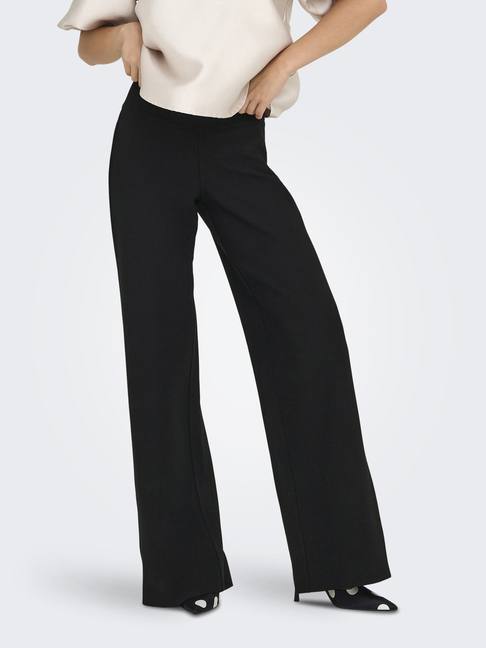 ONLCLEVER HW WIDE PANT PNT, Black 177911 Bild 2