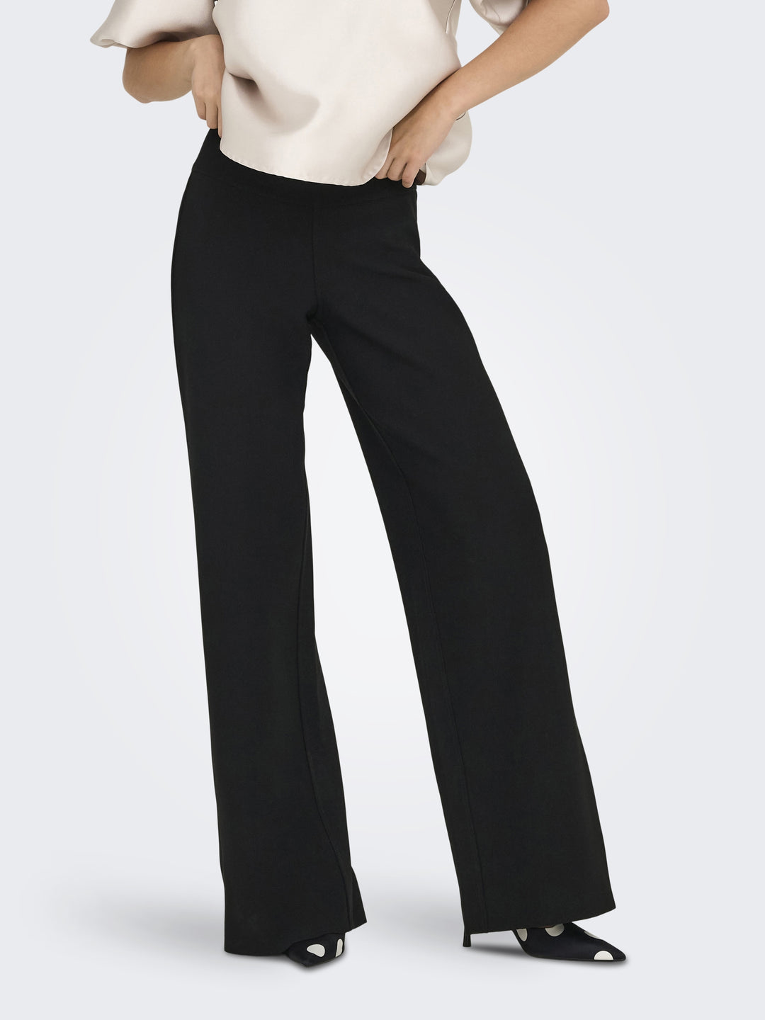 ONLCLEVER HW WIDE PANT PNT, Black 177911 Bild 2