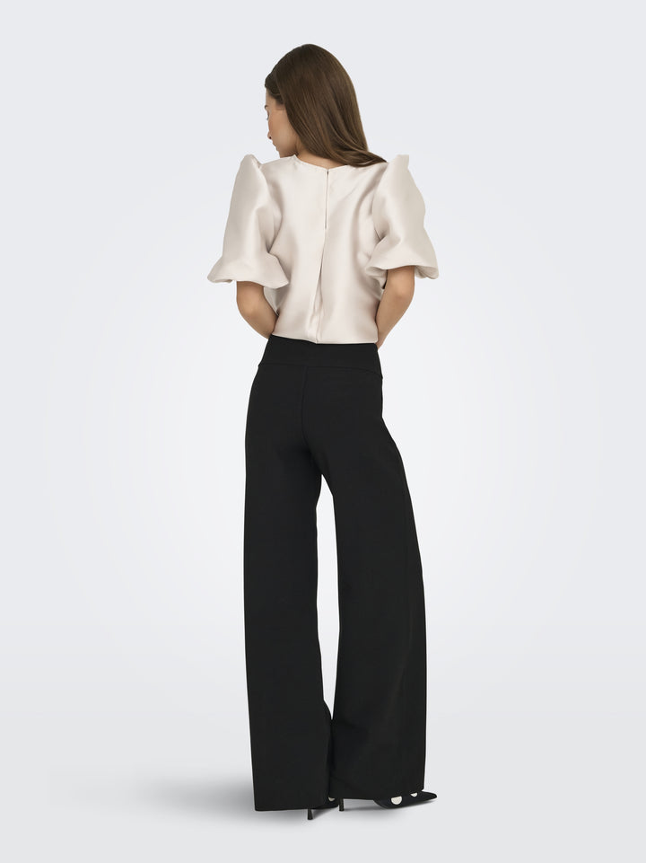 ONLCLEVER HW WIDE PANT PNT, Black 177911 Bild 4