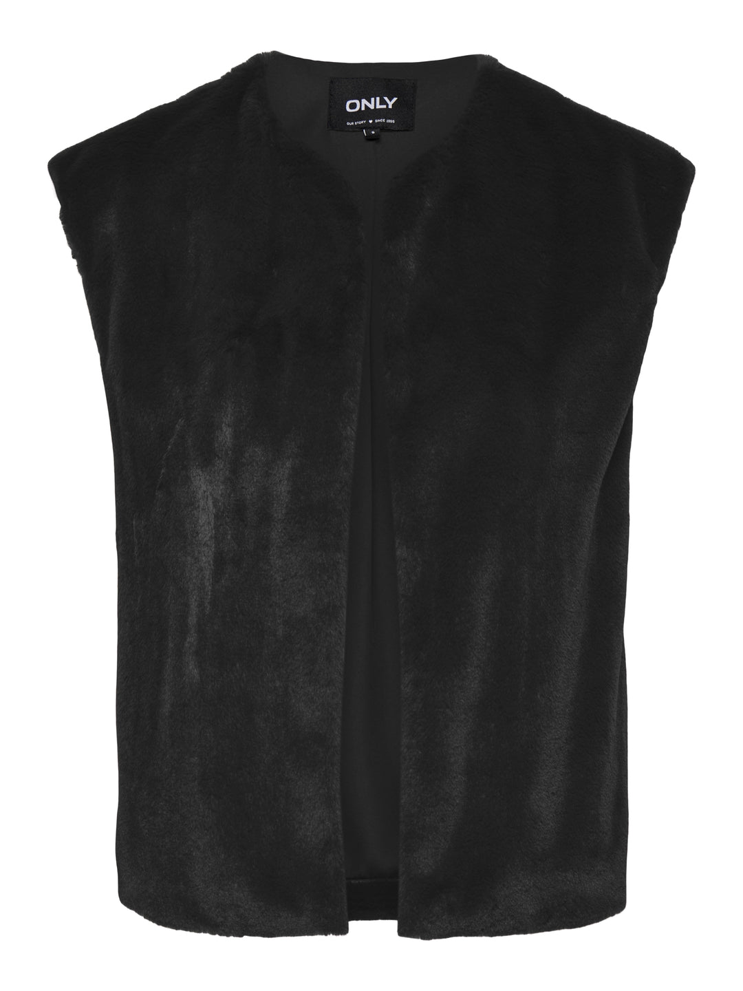 ONLDANA MILA FAUX FUR GILET CC OTW, Black 177911 Bild 1