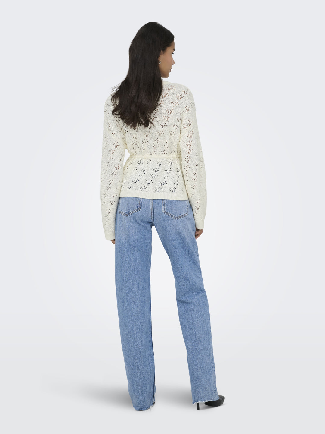 ONLELKE LIFE LS CARDIGAN CC KNT, Birch/SIlver Heart Button 180083001 Bild 5