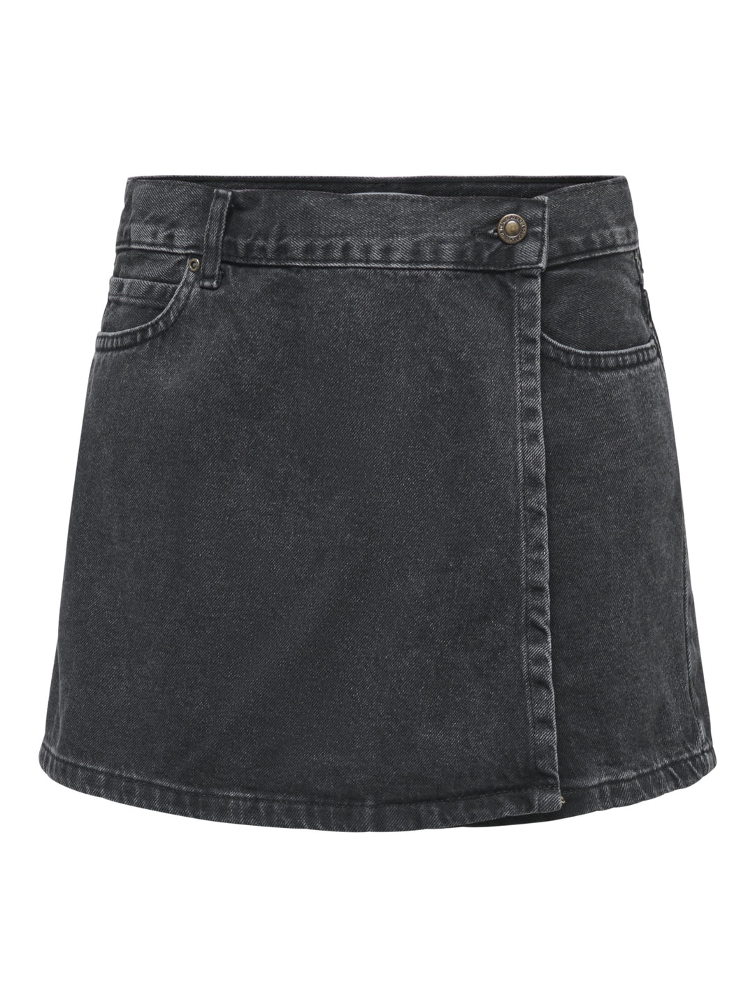 ONLELLIE REG DNM SKORT TAI, Washed Black 278217 Bild 1