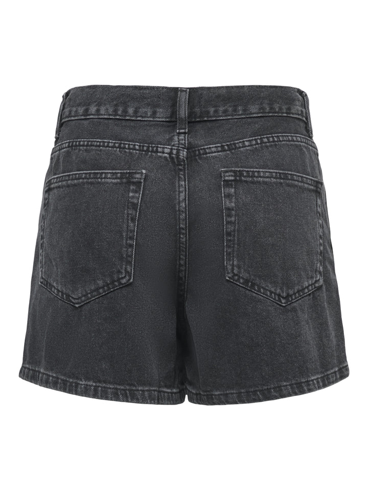 ONLELLIE REG DNM SKORT TAI, Washed Black 278217 Bild 2