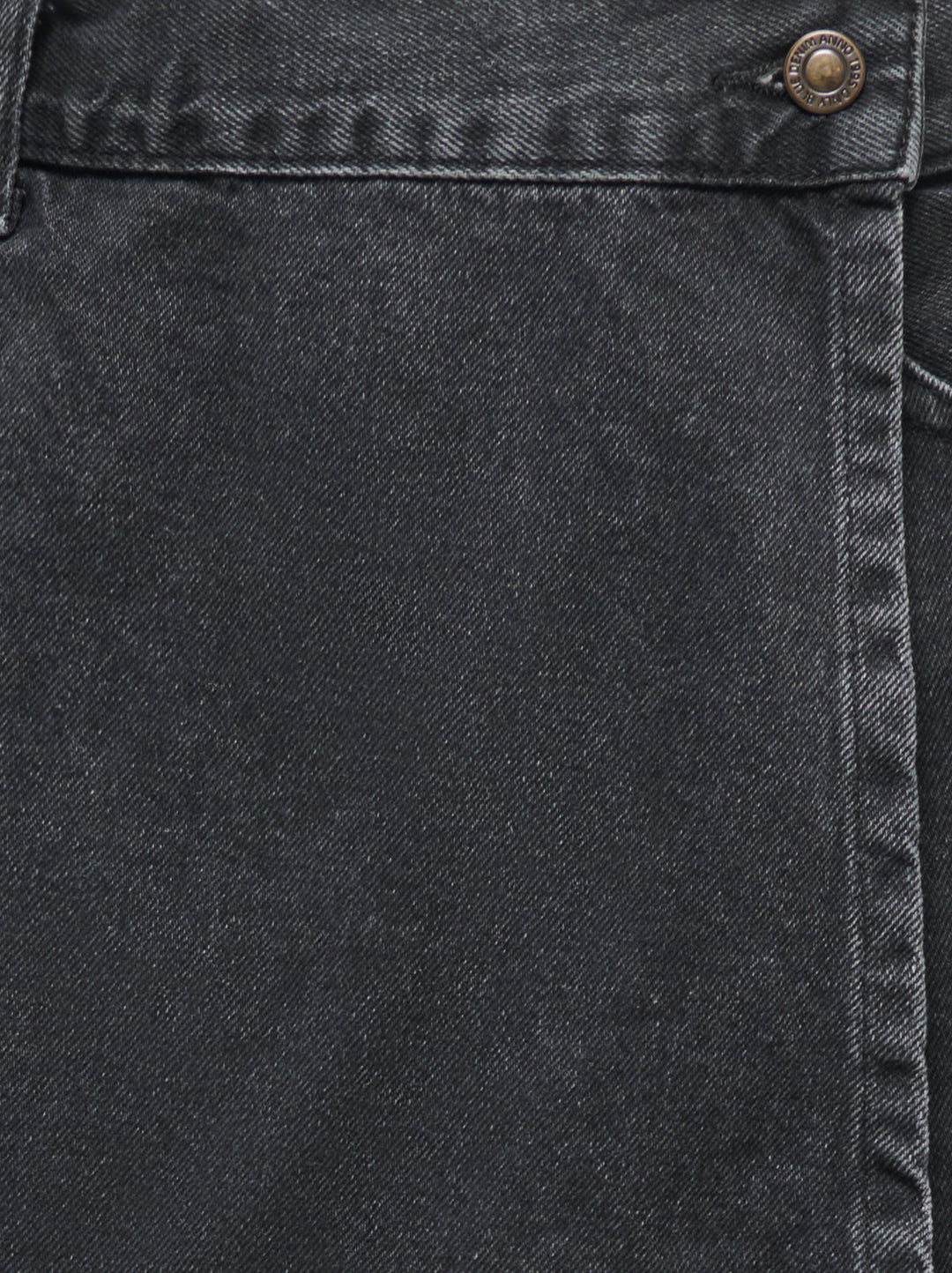 ONLELLIE REG DNM SKORT TAI, Washed Black 278217 Bild 4