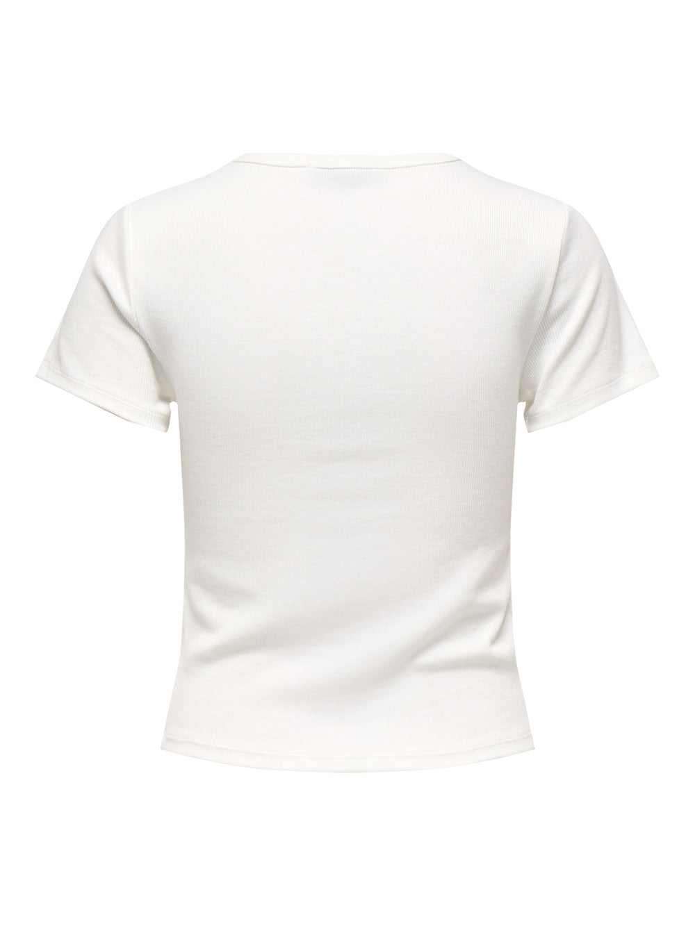ONLELVA JUNE EMB S/S TEE JRS NOOS, Cloud Dancer/RED HEART 177922001 Bild 2