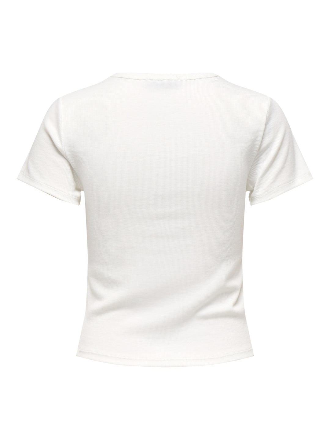 ONLELVA JUNE EMB S/S TEE JRS NOOS, Cloud Dancer/RED HEART 177922001 Bild 2