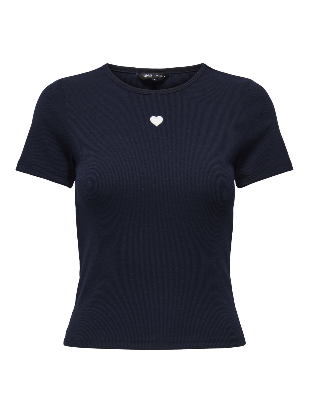 ONLELVA JUNE EMB S/S TEE JRS NOOS, Night Sky/CD HEART 194962004 Bild 1