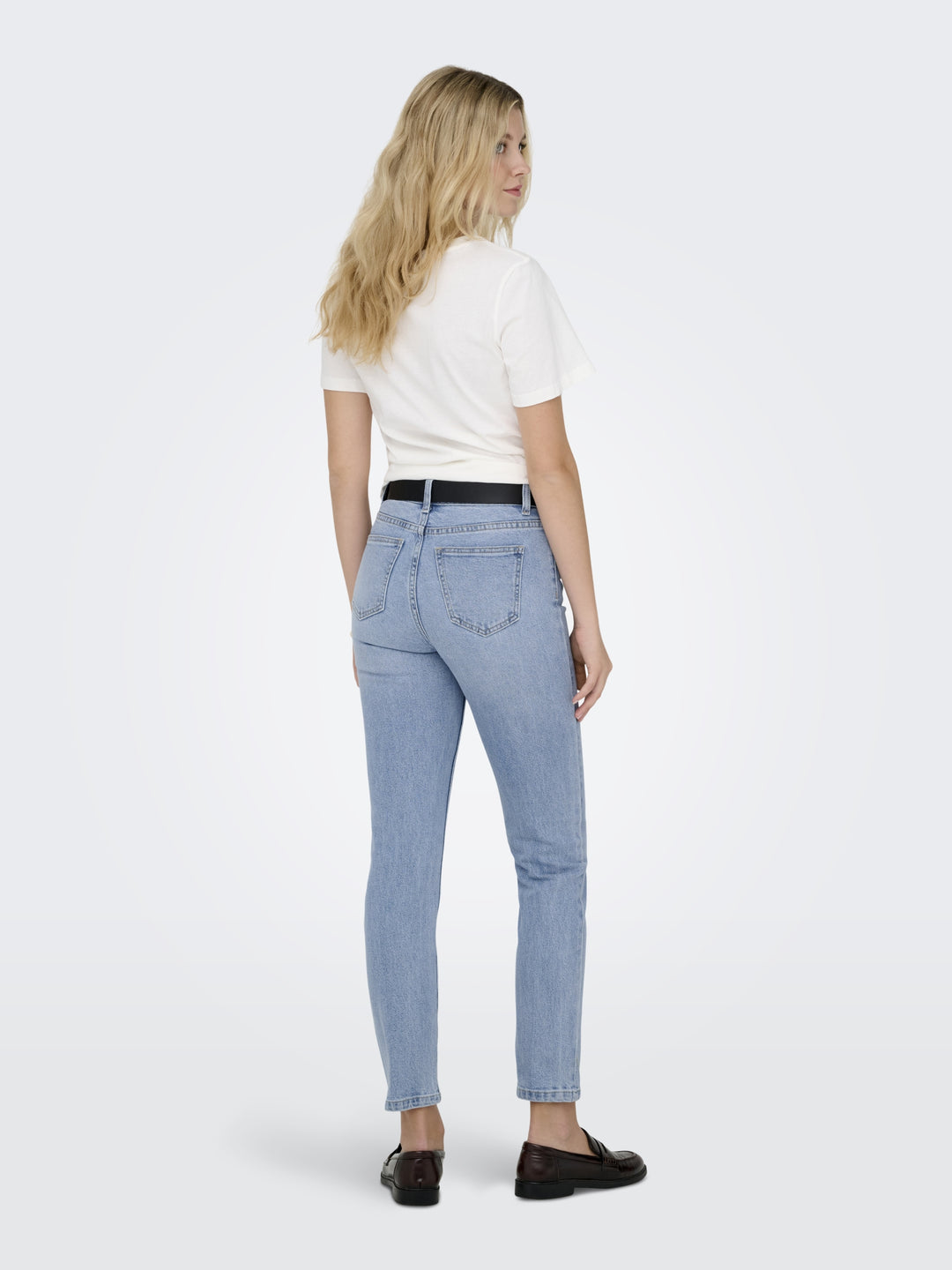 ONLEMILY HW STRAIGHT ANK DNM MAE009, Light Blue Denim 177934 Bild 3