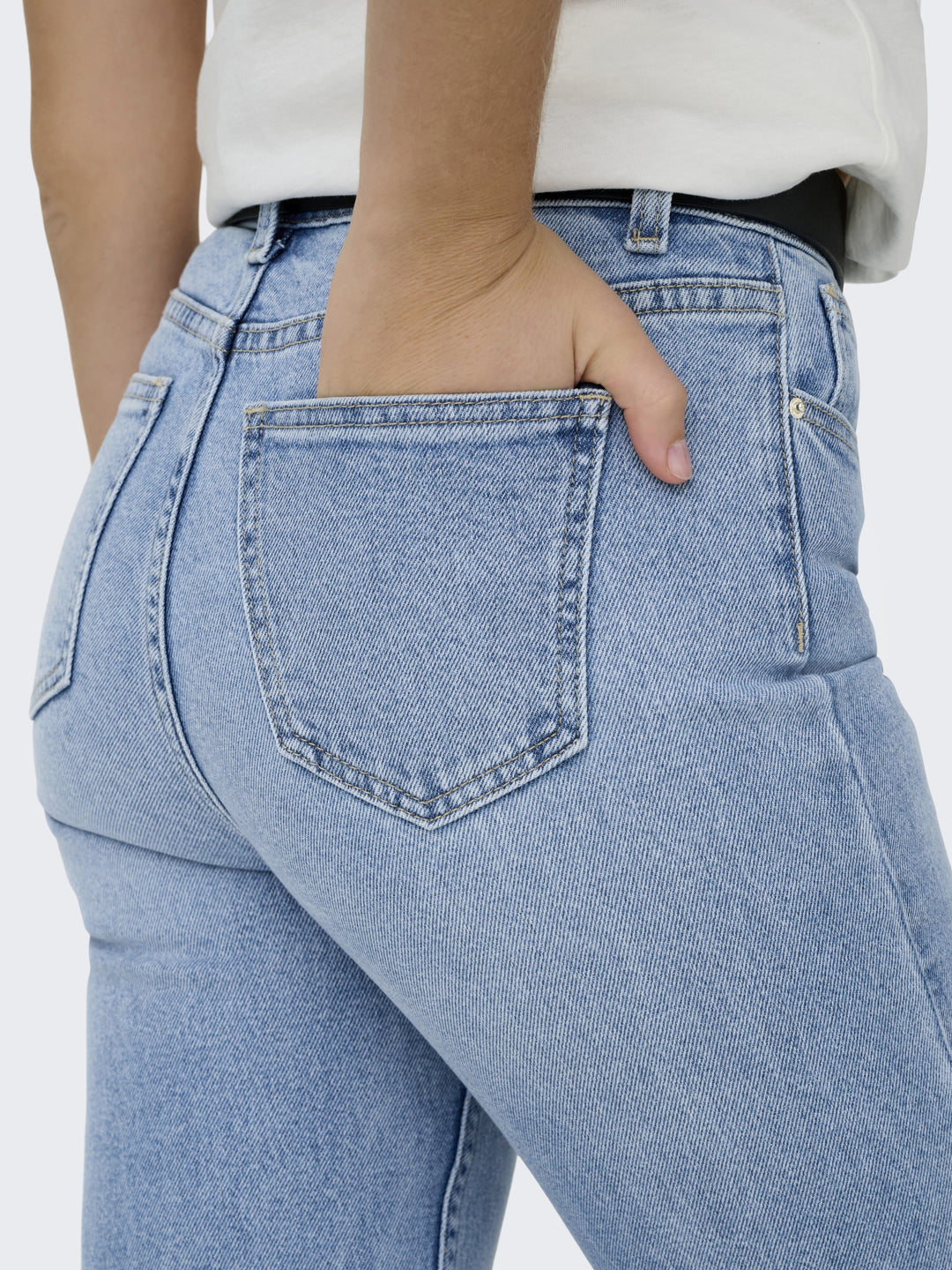 ONLEMILY HW STRAIGHT ANK DNM MAE009, Light Blue Denim 177934 Bild 5