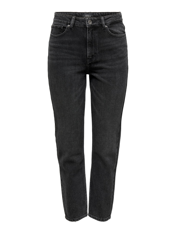 ONLEMILY HW STRAIGHT ANK DNM NAS997, Black Denim/NAS997 179674001 Bild 1