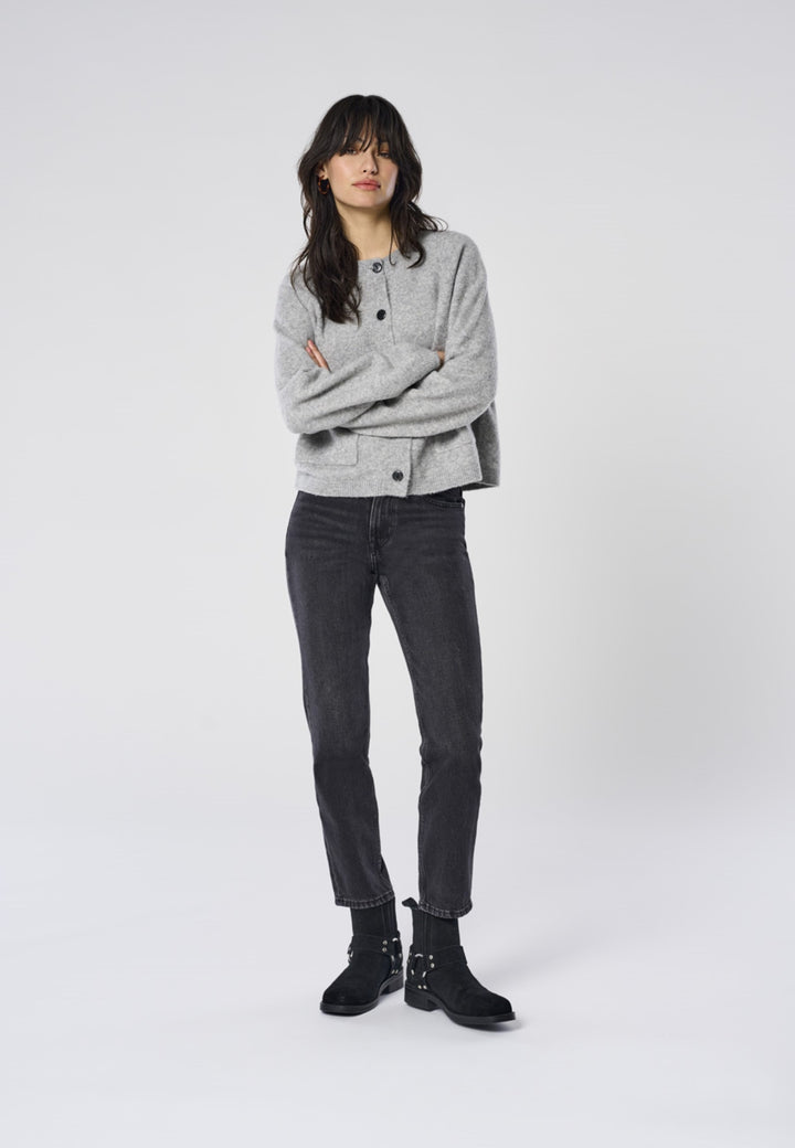 ONLEMILY HW STRAIGHT ANK DNM NAS997, Black Denim/NAS997 179674001 Bild 3