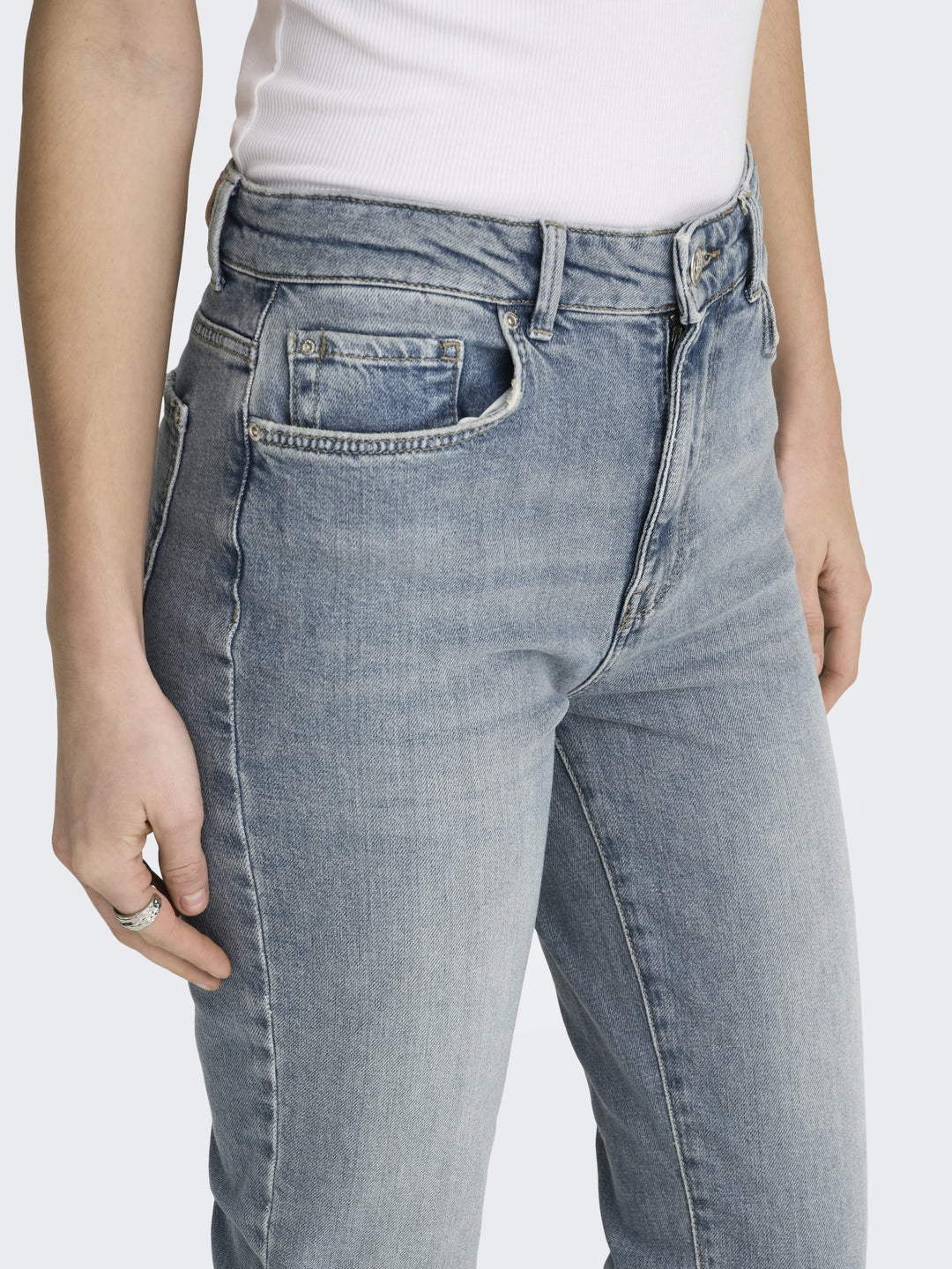 ONLEMILY STRETCH HW ST AK DNM DOT32, Special Blue Grey Denim 264035 Bild 6