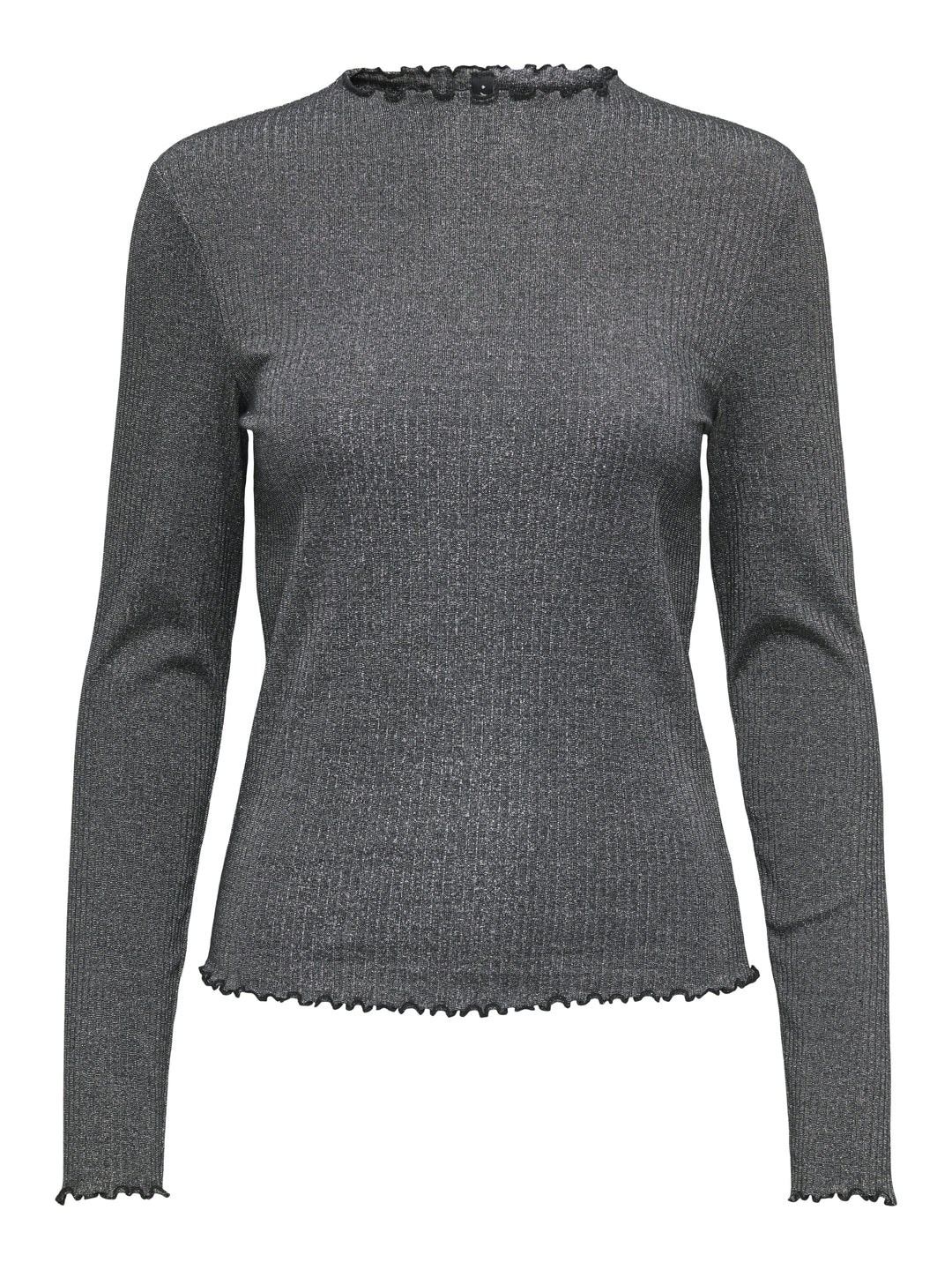 ONLEMMA LIFE LS GLITTER TOP JRS NOO, Black/Silver glitter 177911001 Bild 1