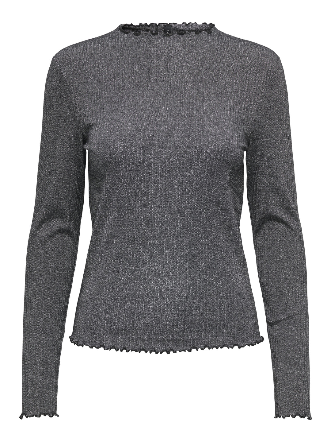 ONLEMMA LIFE LS GLITTER TOP JRS NOO, Black/Silver glitter 177911001 Bild 1