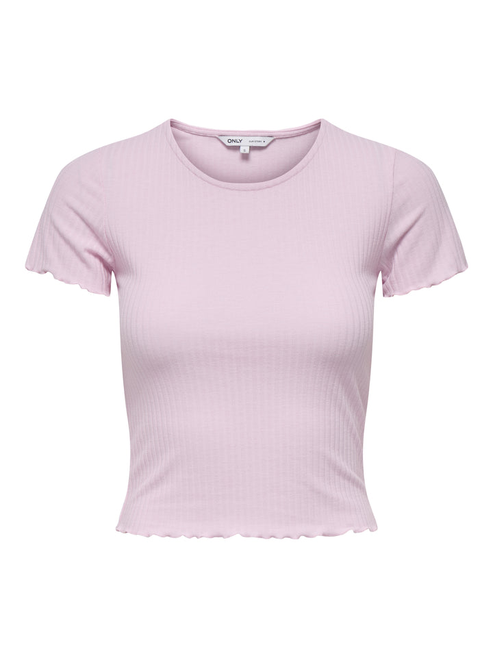 ONLEMMA S/S SHORT TOP NOOS JRS, Pink Lady 222912 Bild 1