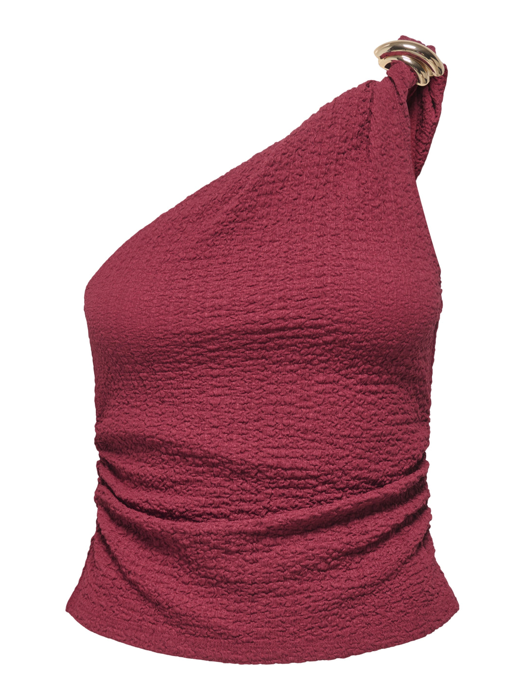ONLERIKKA ASSYMETRIC CRINKLE TOP PN, Brick Red 234335 Bild 1