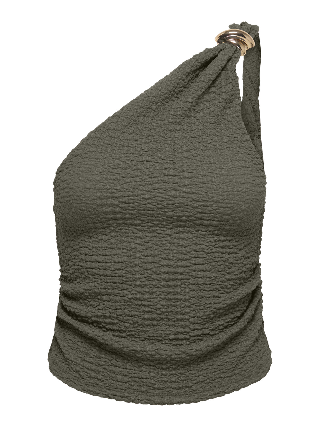 ONLERIKKA ASSYMETRIC CRINKLE TOP PN, Smokey Olive 303968 Bild 1