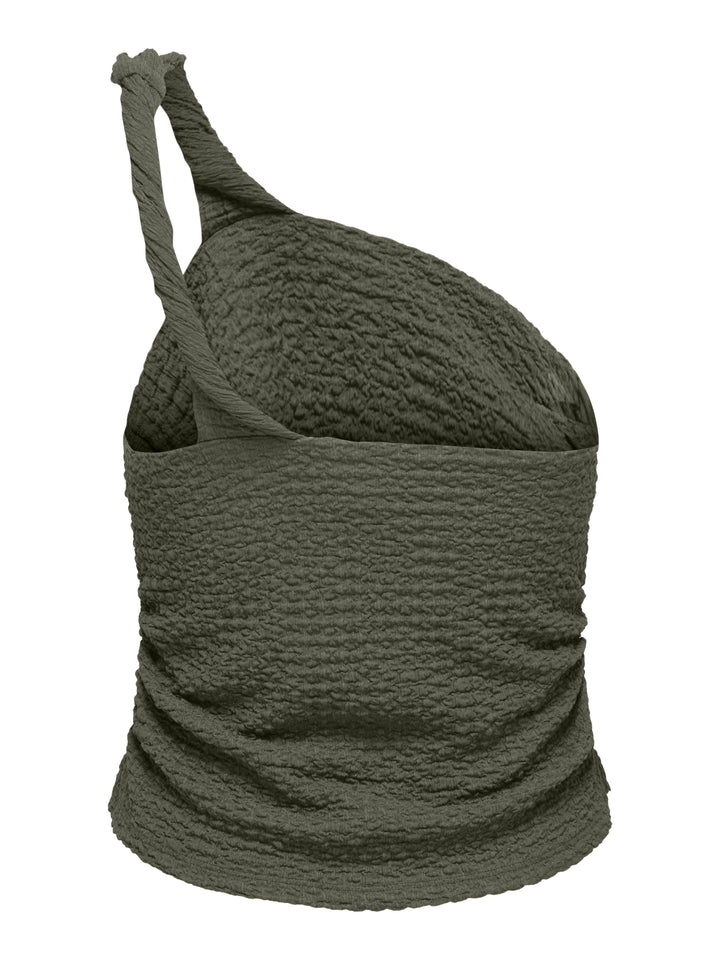 ONLERIKKA ASSYMETRIC CRINKLE TOP PN, Smokey Olive 303968 Bild 2