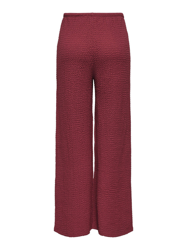 ONLERIKKA HW WIDE CRINKLE PANT PNT, Brick Red 234335 Bild 2