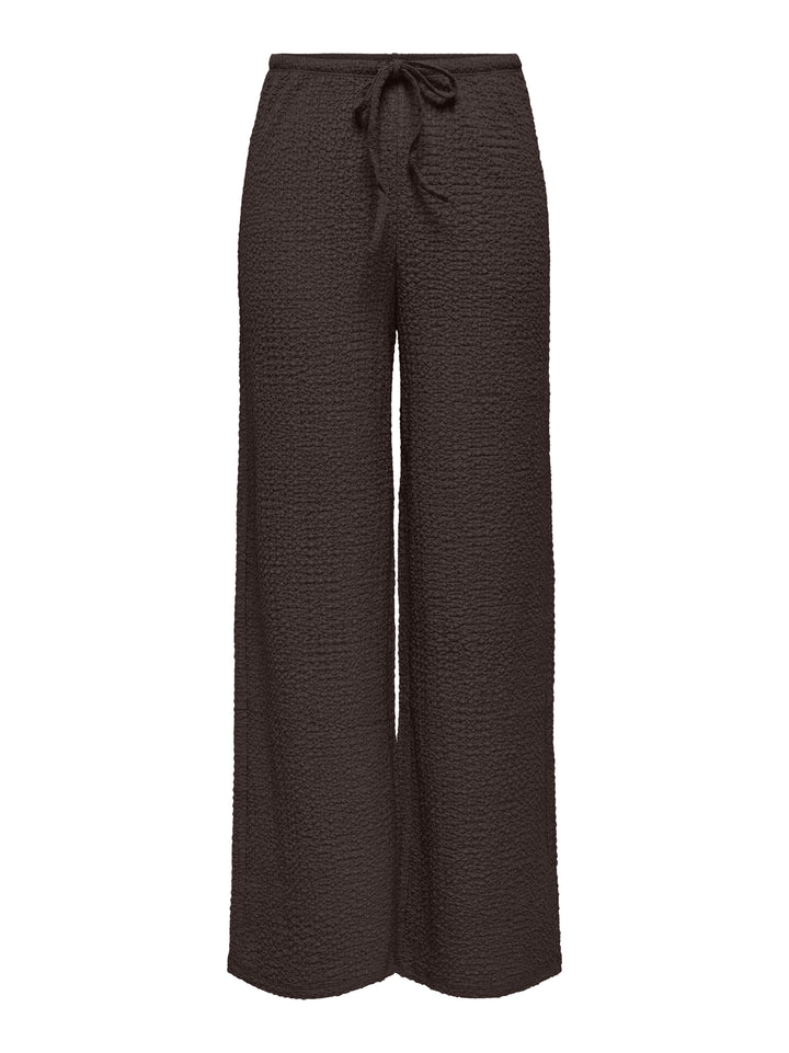 ONLERIKKA HW WIDE CRINKLE PANT PNT, Coffee Bean 237375 Bild 1