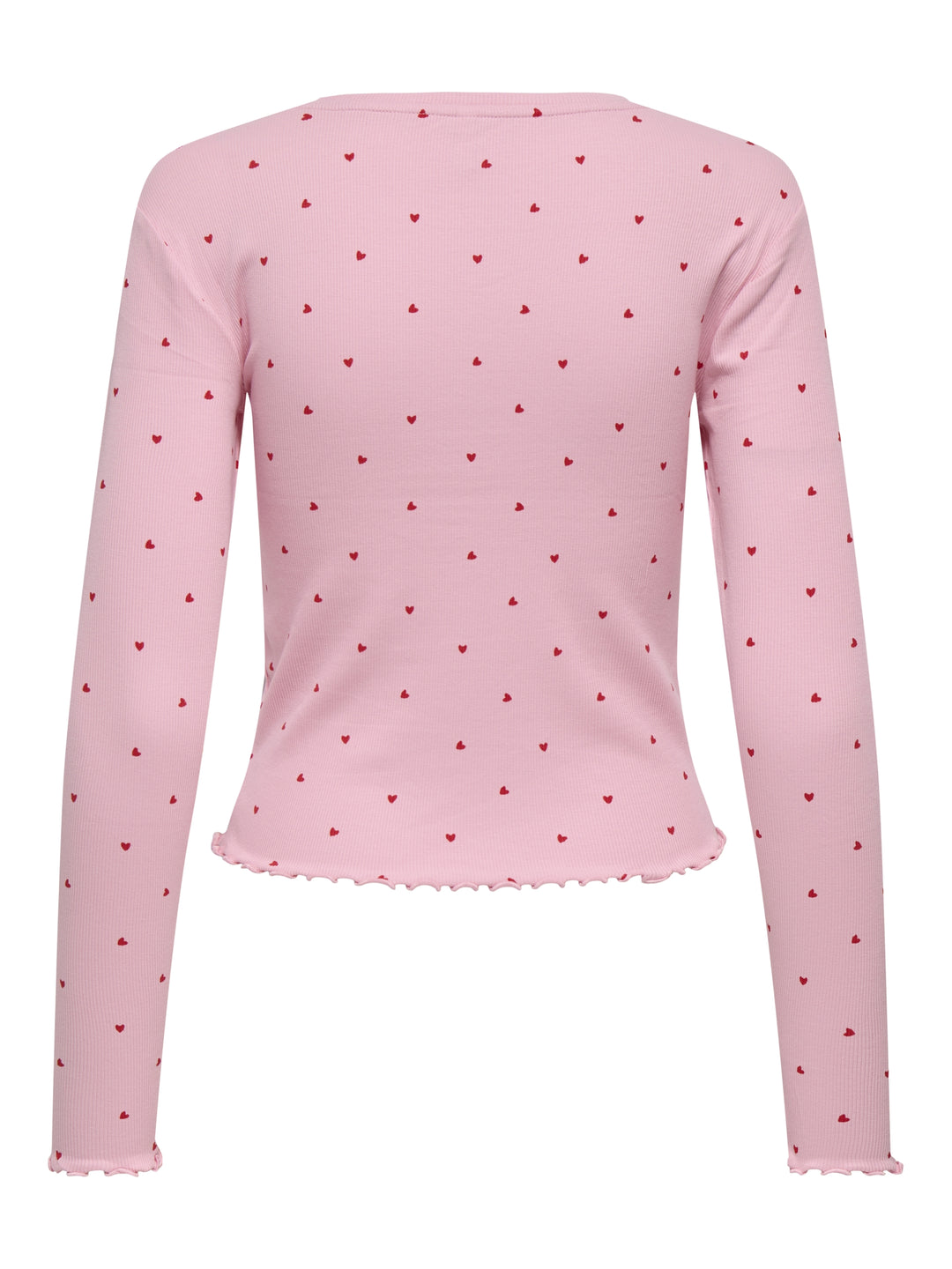 ONLFENJA L/S CROPPED AOP TOP JRS, Romance Rose/Little heart barbados 305041014 Bild 2