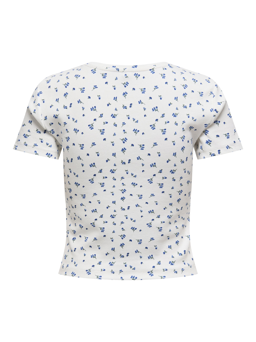 ONLFENJA S/S AOP TOP JRS NOOS, Cloud Dancer/Blue flowers 177922001 Bild 2