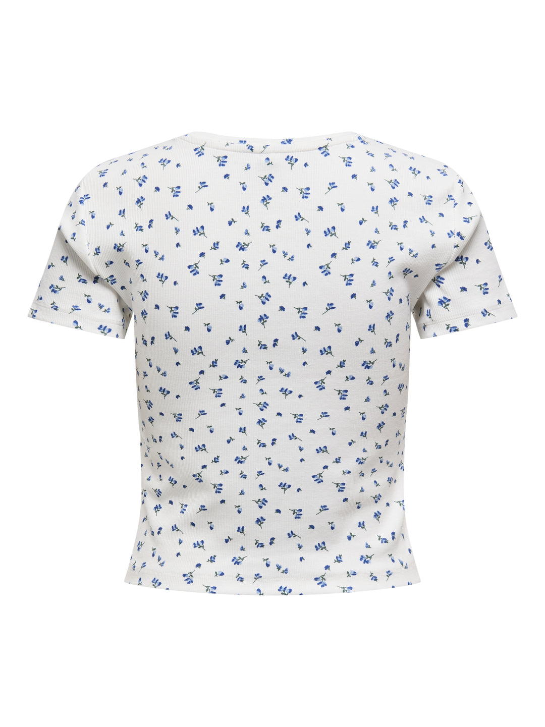 ONLFENJA S/S AOP TOP JRS NOOS, Cloud Dancer/Blue flowers 177922001 Bild 2