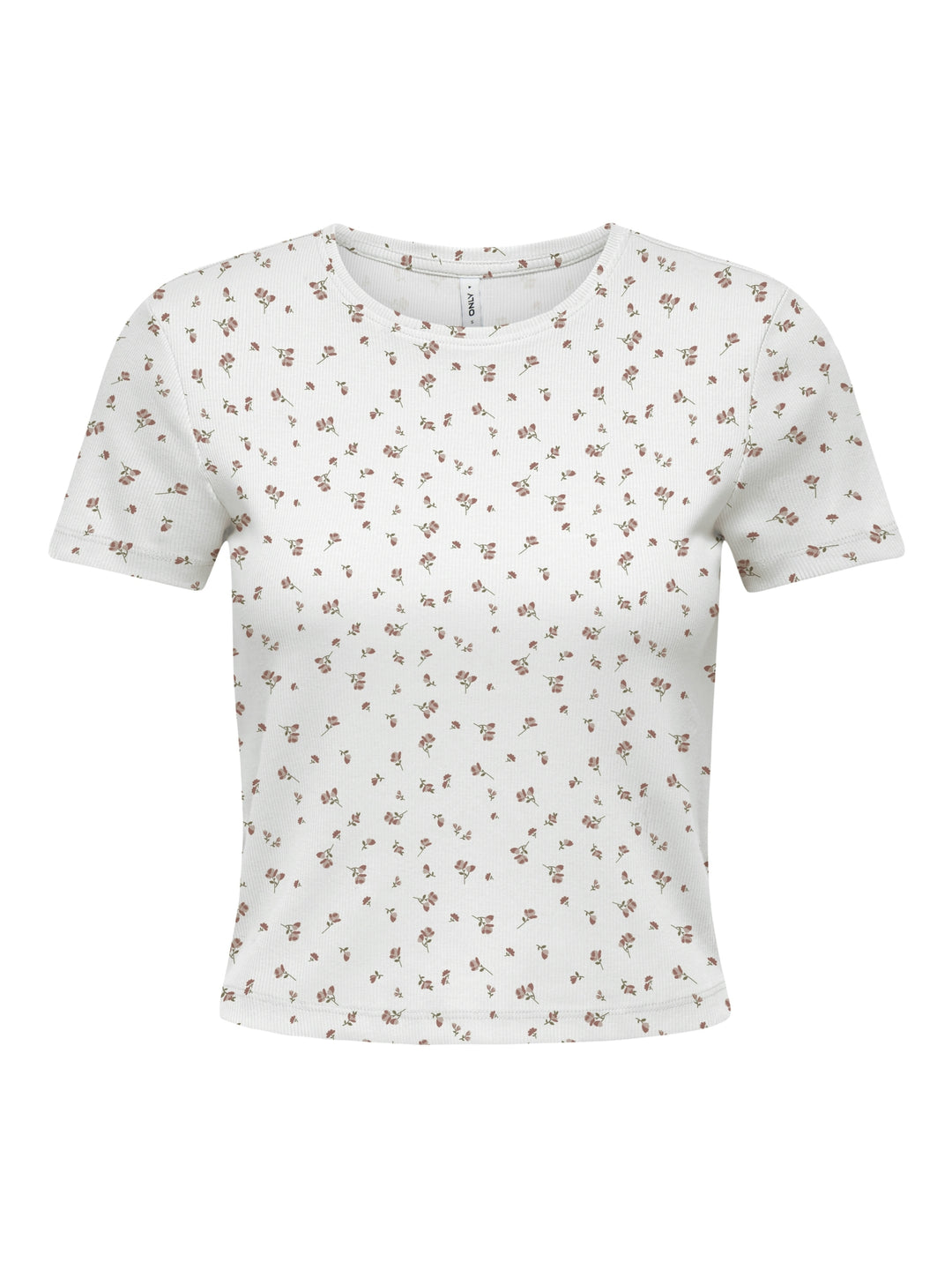 ONLFENJA S/S AOP TOP JRS NOOS, Cloud Dancer/Rose smoke flowers 177922015 Bild 1
