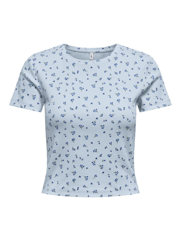 ONLFENJA S/S AOP TOP JRS NOOS, Cashmere Blue/Blue flowers 193179001 Bild 1