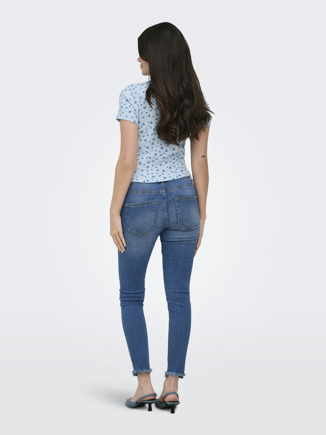ONLFENJA S/S AOP TOP JRS NOOS, Cashmere Blue/Blue flowers 193179001 Bild 5