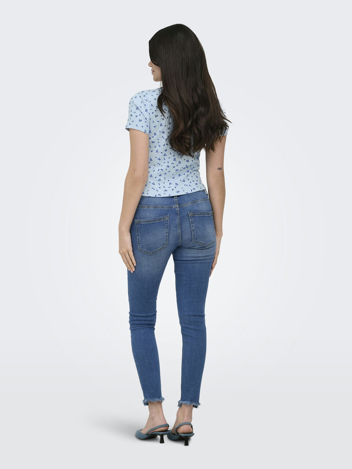 ONLFENJA S/S AOP TOP JRS NOOS, Cashmere Blue/Blue flowers 193179001 Bild 5