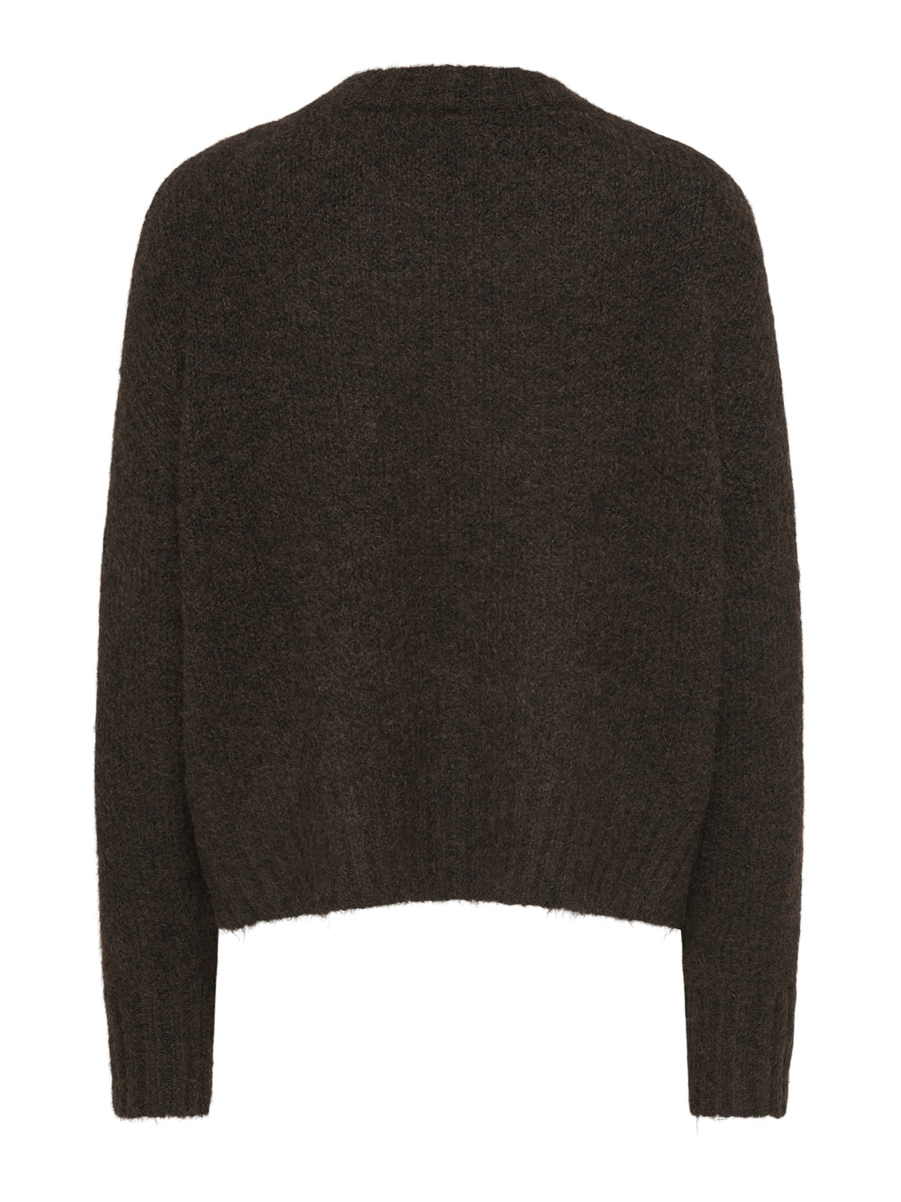 ONLFIONA LS LOOSE V-NECK KNT, Coffee Bean/Melange 237375001 Bild 2