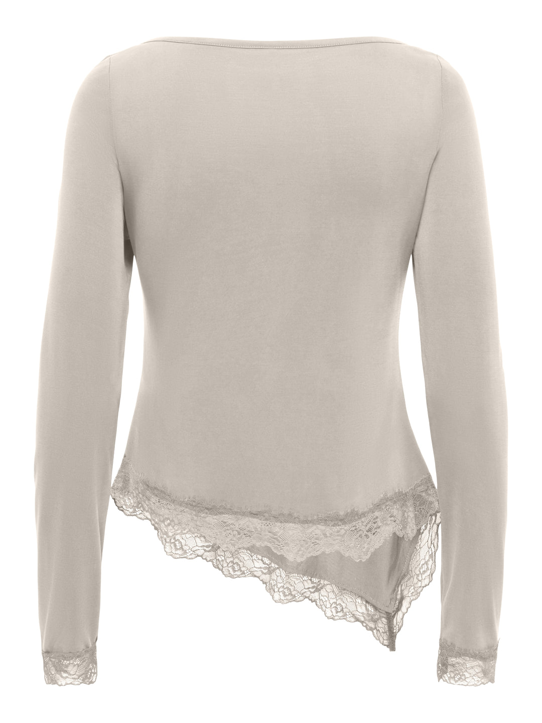 ONLFREE L/S LACE TOP JRS, Pumice Stone/Tonal lace 189959003 Bild 3