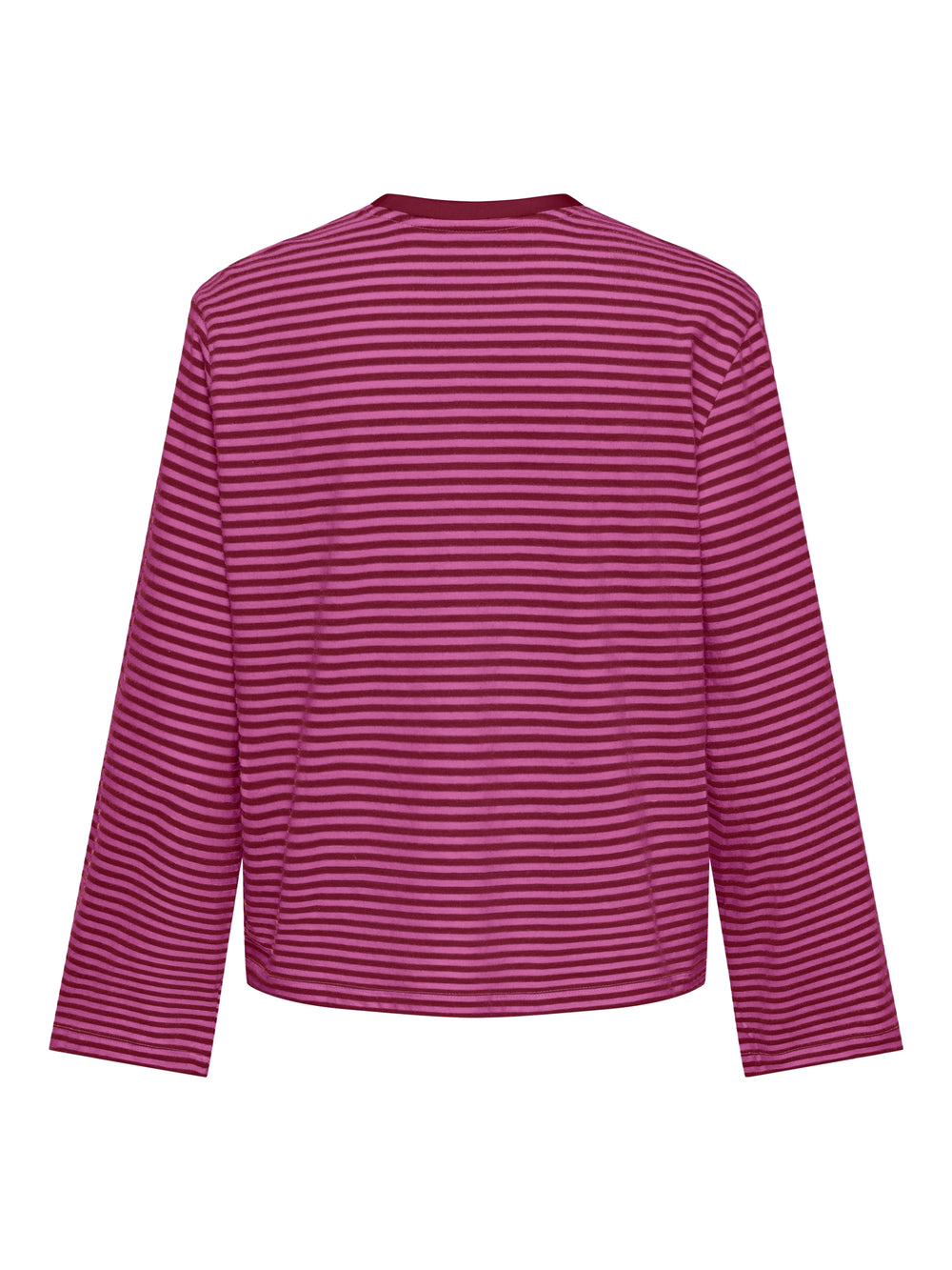 ONLFREJA STRIPE L/S WIDE SLEEVE JRS, Rumba Red/Fiji flower (mel) 213873004 Bild 2