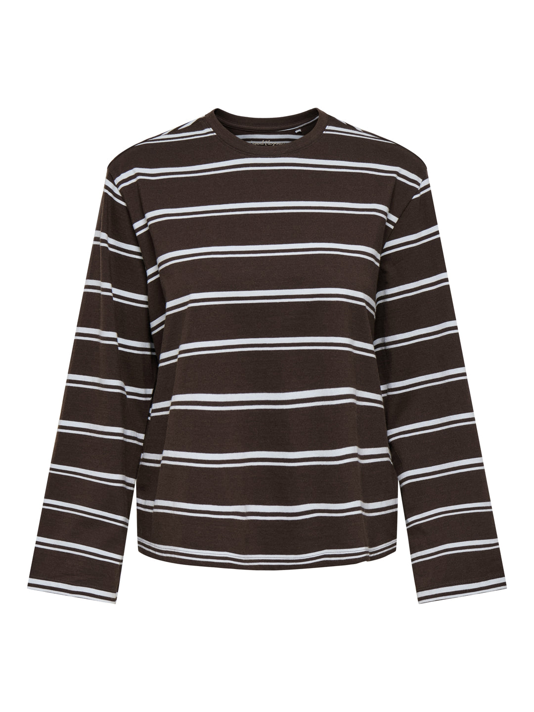ONLFREJA STRIPE L/S WIDE SLEEVE JRS, Coffee Bean/Ballad blue (jana) 237375001 Bild 1
