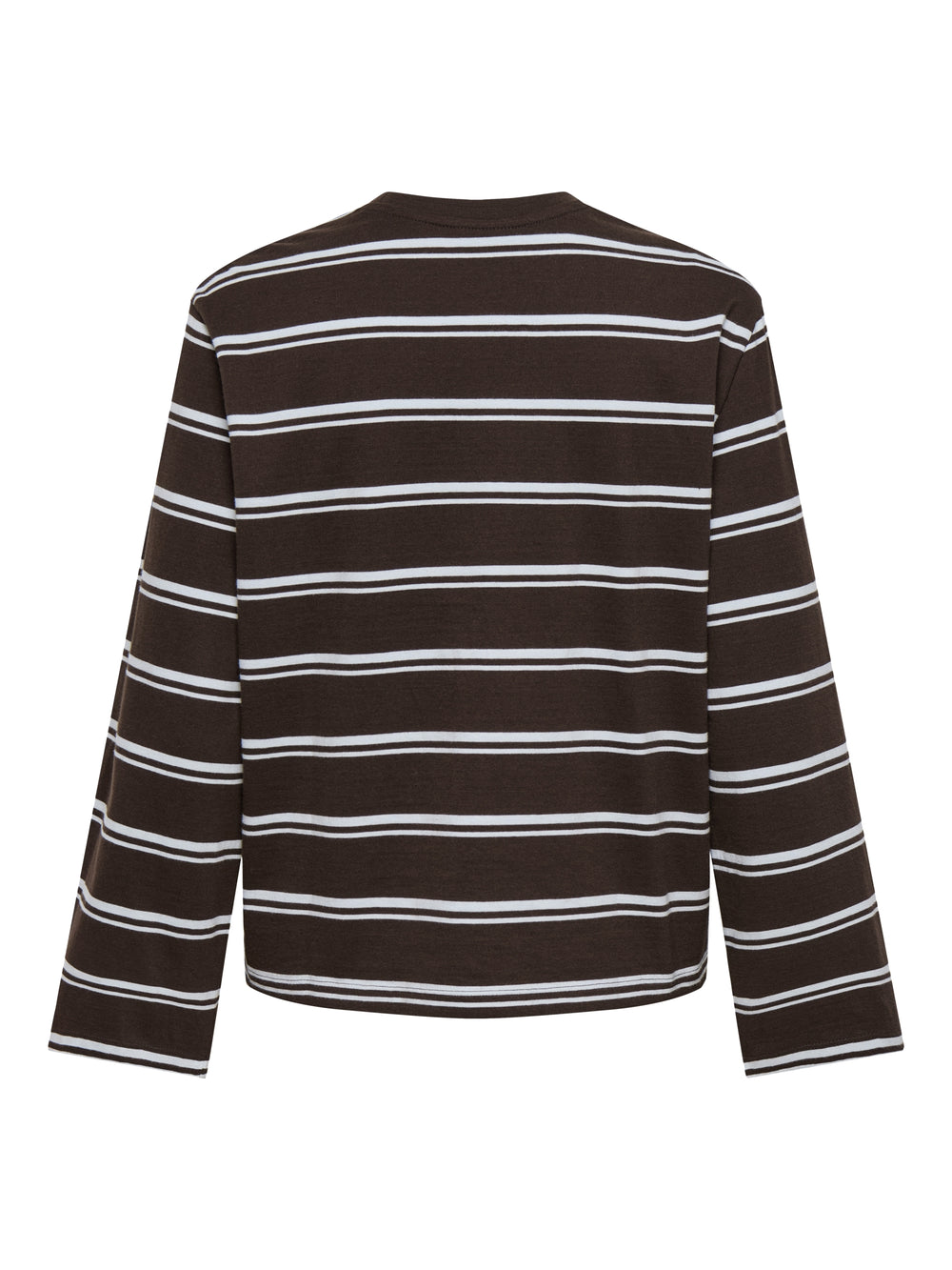 ONLFREJA STRIPE L/S WIDE SLEEVE JRS, Coffee Bean/Ballad blue (jana) 237375001 Bild 2