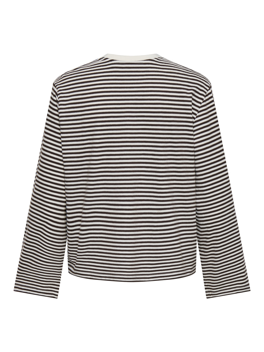 ONLFREJA STRIPE L/S WIDE SLEEVE JRS, Coffee Bean/Cloud dancer (mel) 237375002 Bild 2